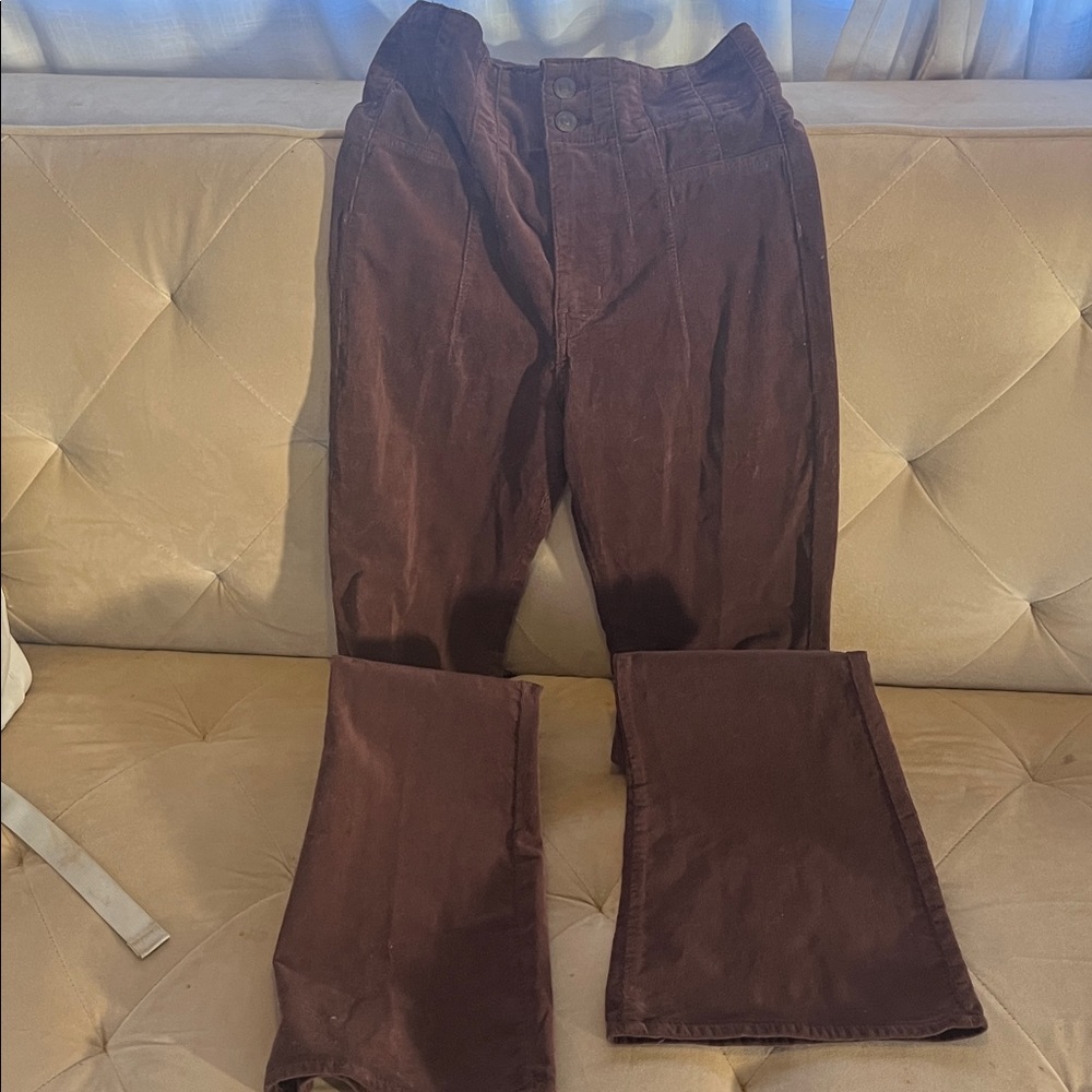 We The Free Brown Corduroy Pants